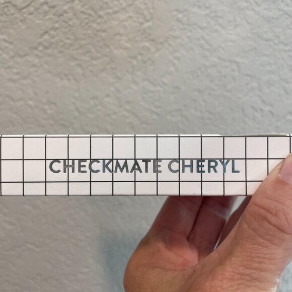 Red Aspen Nails - Checkmate Cheryl Windowpane Plaid Nail Dashes NEW - Picture 3 of 5